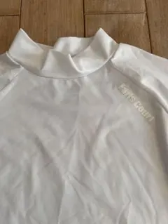 GATE COURT ホワイト長袖シャツ140