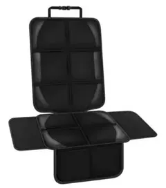 チャイルドシート 保護マット 【極厚10mm｜羽根付き｜汚れ/キズ/凹み防止】