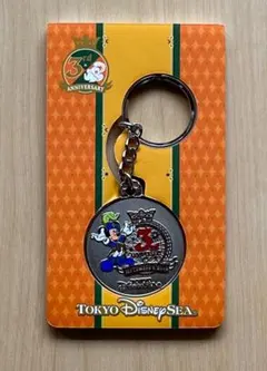 東京ディズニーシー 3周年記念[2004年] メダルキーチェーン ミッキー