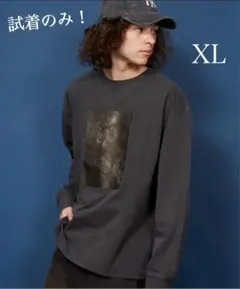 完売品　試着のみ　unrelaxing オーバーサイズ ロングTシャツ 花柄