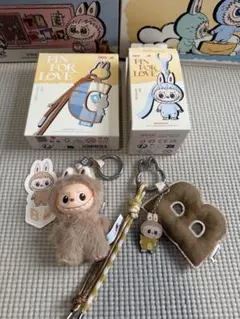 【正規品】POPMART ラブブ ぬいぐるみ イニシャルラブブ