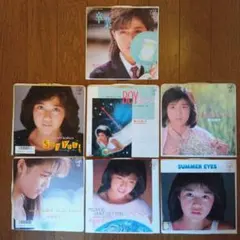 名盤】菊池桃子 EPレコード4枚セット 卒業/BOYのテーマ 昭和アイドル