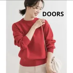 『UR TECH 200日ニット』スウェットライクプルオーバー