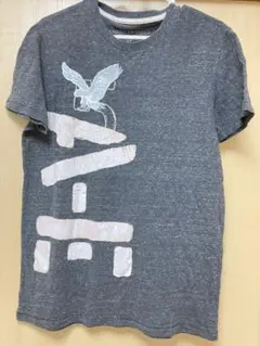 アメリカンイーグルアウトフィッターズ　灰色　半袖Tシャツ