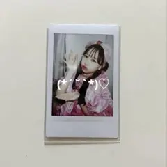 松本かれん 撮り下ろしチェキ かがみ FRUITSZIPPER - メルカリ