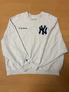 Perushu MLB ニューヨークヤンキース スウェット グレー Mのサムネイル