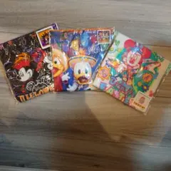 ウォッシュタオル　タオル　3点　ディズニー