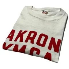 50s Vintage Champion YMCA 染み込み ランタグ tシャッ