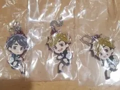 でふぉラバ！ ハイキュー ！！ 白鳥沢学園・稲荷崎 キーホルダー 宮治 宮侑