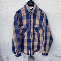 80s frostproof チェックシャツ　ネルシャツ　ヘビネル　好配色