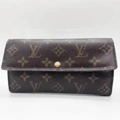 良品✨LOUIS VUITTON モノグラム 長財布 M61725 ブラウン