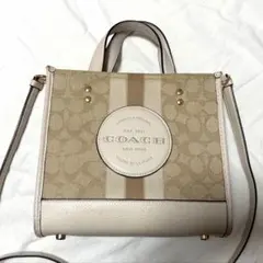 コーチ デンプシートートバッグ ショルダーバッグ 2way シグネチャートート