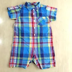 Ralph Lauren ラルフローレン ベビー シャツ カバーオール 80cm