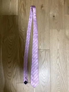 美品 BURBERRY BLACK LABEL ピンク系ネクタイ