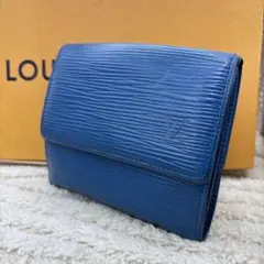 LOUIS VUITTON ルイヴィトン エピ Ｗホック財布 二つ折り財布