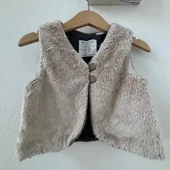 Zara babyGirl ベビーベスト 98cm ベージュ