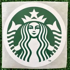 アメリカ スターバックス シール ステッカー 1枚 サイレン ロゴ 海外スタバ