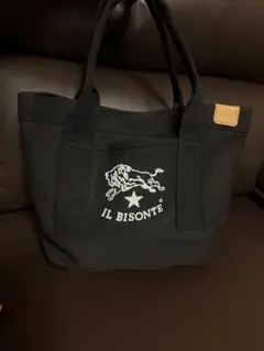 IL BISONTE？ ブラックトートバッグ