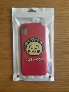 新品未使用COJI-COJI コジコジ iPhoneX/XS 専用ケース レッド