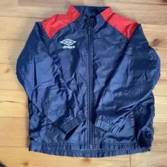 130 umbro ウィンドブレーカー ネイビー/レッド
