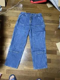 カーハートダブルニーカーゴパンツ w32 X 32 ダメージ加工 B73 DST