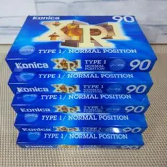 ★ 未開封品 カセットテープ往復90分 5本セット / Konica ④のサムネイル