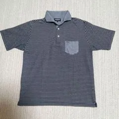 ♠️ McGREGOR マックレガー　ボーダーポロシャツ Mサイズ