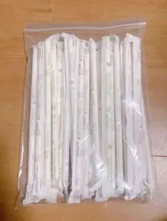 紙ストロー 木のフォーク エコ ハンドメイド 工作 素材