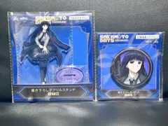 【GiGO限定】 サカモトデイズ アクリルスタンド 缶バッジ 大佛 2種セット