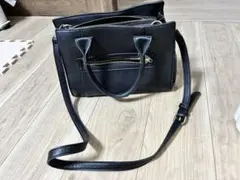 FOREVER 21 2way ショルダーバッグ ブラックのサムネイル