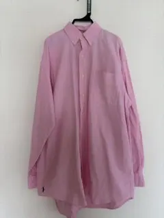 POLO RALPH LAUREN / BIG FIT 長袖シャツピンク