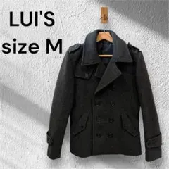 LUI'S ルイス　メンズ　Pコート　グレー系　Mサイズのサムネイル