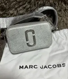 マークジェイコブス スナップショット カメラバッグ ショルダーバッグ シルバー