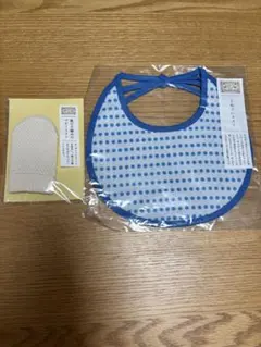 【新品未使用】中村政七商店　鹿の子編みのベビーミトン＆てぬぐいスタイ