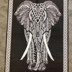 ボヘミアン象タペストリー