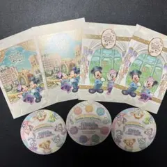 ディズニー　ハガキ　コースターセット