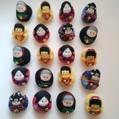 日本人形セット 鈴付き　お手玉