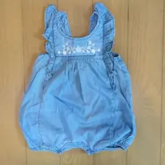 babyGAP フリルサロペットロンパース　60cm 3-6months