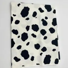 ハギレ 牛柄プリント オックス生地 110cm幅x約50cm