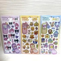 平成はっぴーフォンシール サンリオキャラクターズクロミ マイメロ なっとうちゃん