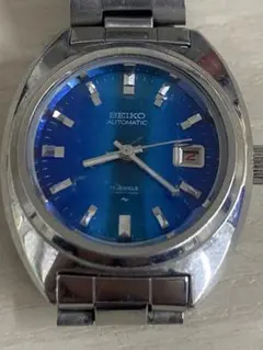 SEIKO セイコー 2206−0390自動巻 レディース腕時計 青文字盤 - メルカリ