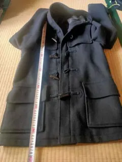 【送料無料】NANO UNIVERSE GROUND 黒 ダッフルコート