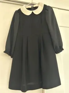 フォーマルワンピース 黒 110サイズ