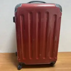 【直接引取限定】大型キャリーケース ワインレッド 訳あり 傷多数