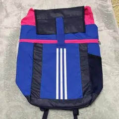 ボール用デイバック 青・ピンク 3本ストライプ リュック
