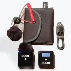 ワイヤレスマイク ロードワイヤレスゴー2 RØDE。箱に傷はあるが、未開封状態。 ワイヤレスマイク ロードワイヤレスゴー2 RØDE。箱に傷はあるが、未