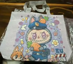 キャラクターラブブイラスト トートバッグ