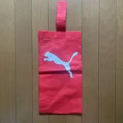 PUMA シューズバッグ レッド