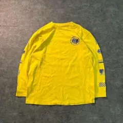 7BS2 キャンディストリッパー　プリントTシャツ　カットソー　イエロー　古着のサムネイル
