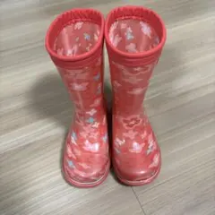 16.0㎝ 2E ムーンスター 長靴 レインブーツ ピンク